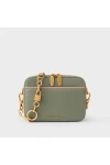 Charles Keith Key Embellished Shoulder Messenger Bag Camera Bag Sage Green